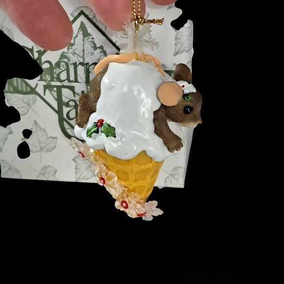 Charming Tails by Fitz and Floyd Snow Cone 2002 Limited Edition 86/121 Box - Picture 1 of 7